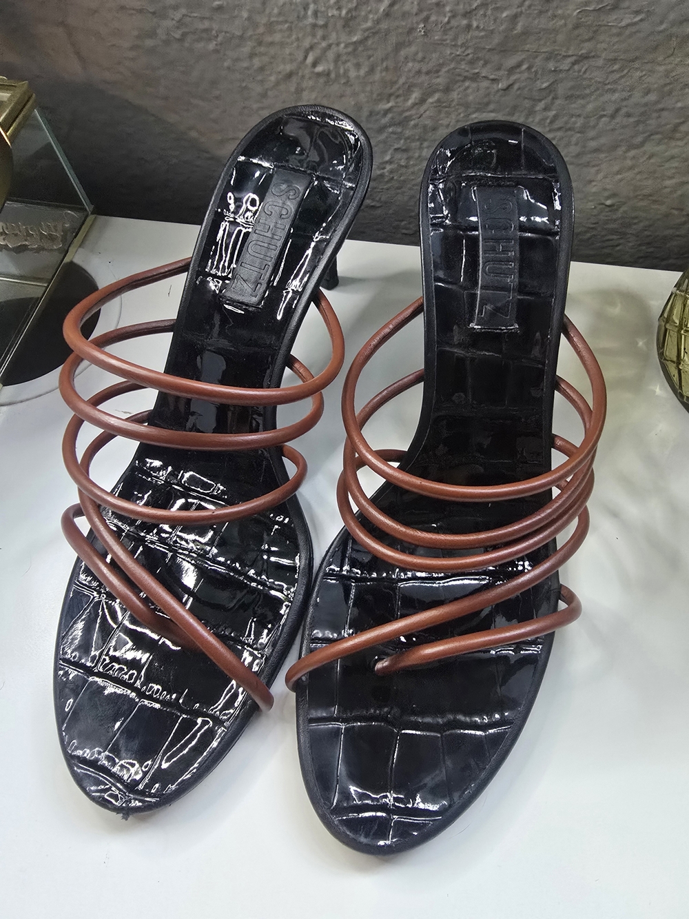 SCHUTZ Malta Mules - Picture 1 of 2